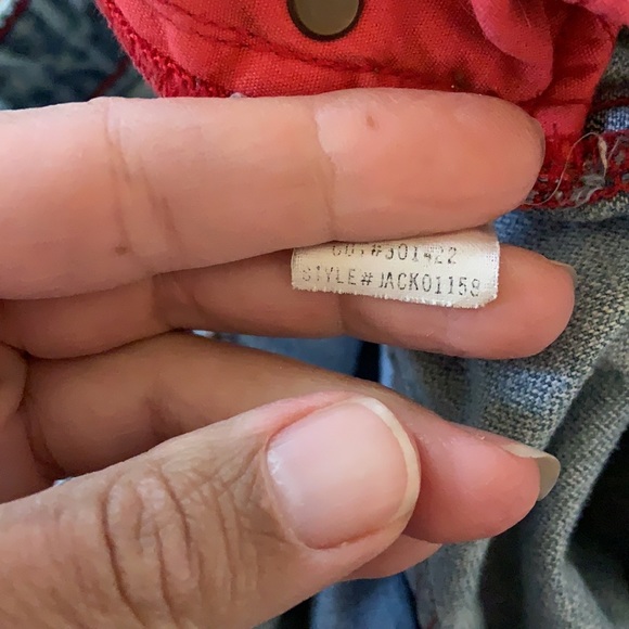 Vintage Bartack faded button fly blue jeans - Picture 11 of 11